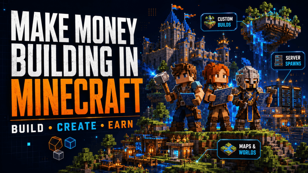 How to Make Money From Minecraft Building Skills