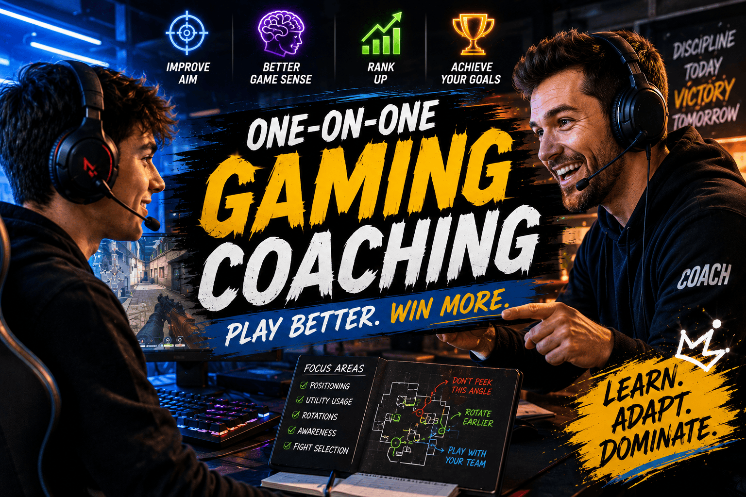 One-on-One Video Game Coaching - Featured Image