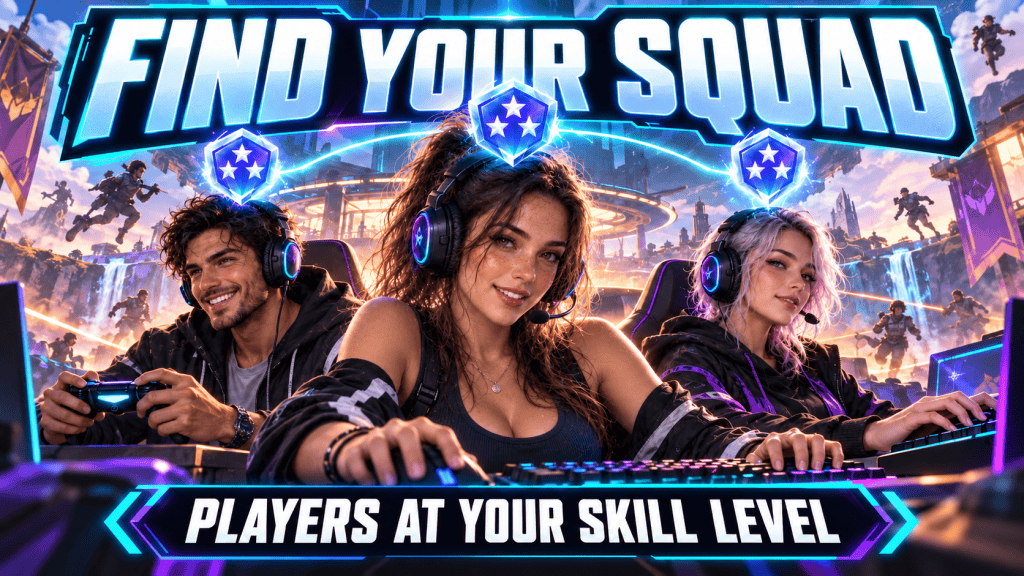 How to Find Players at Your Skill Level