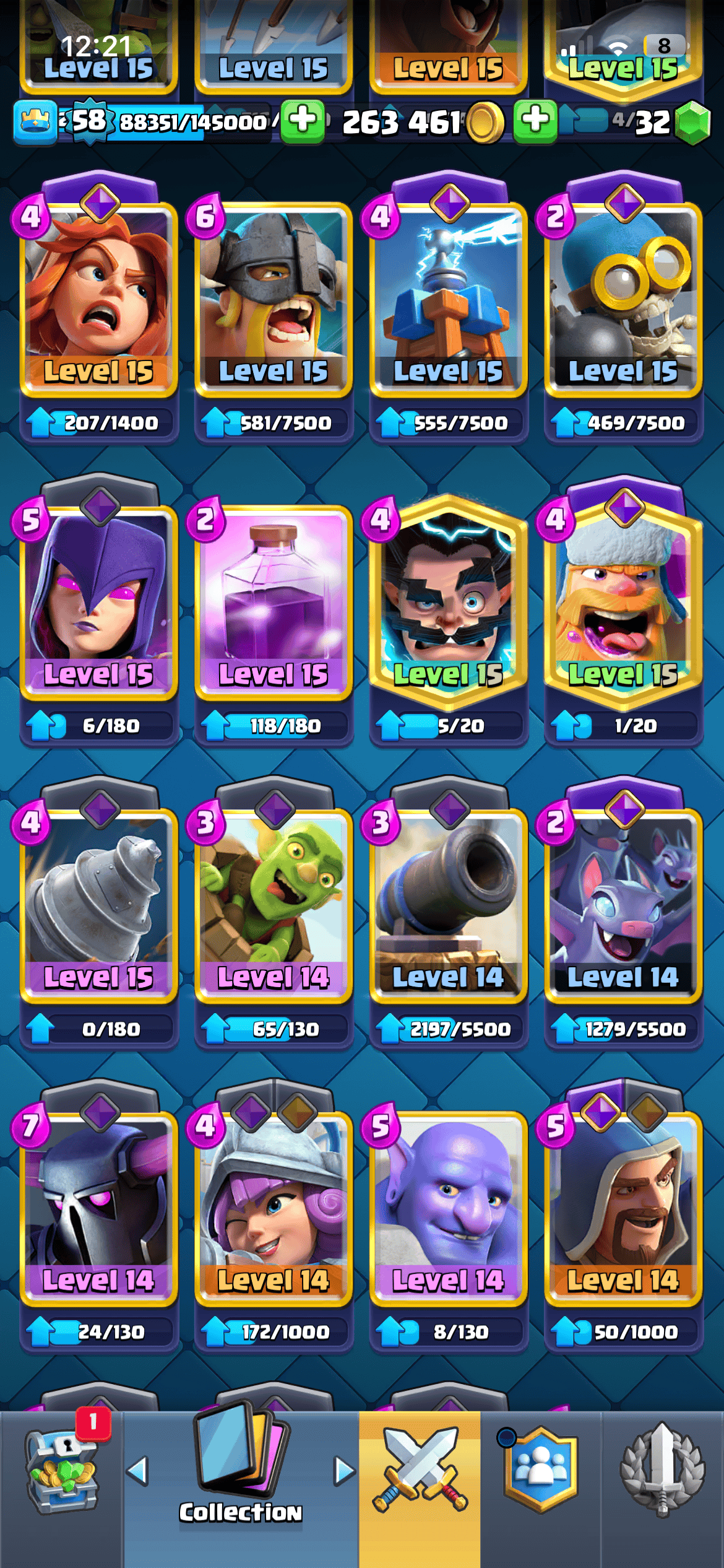 Clashroyale account