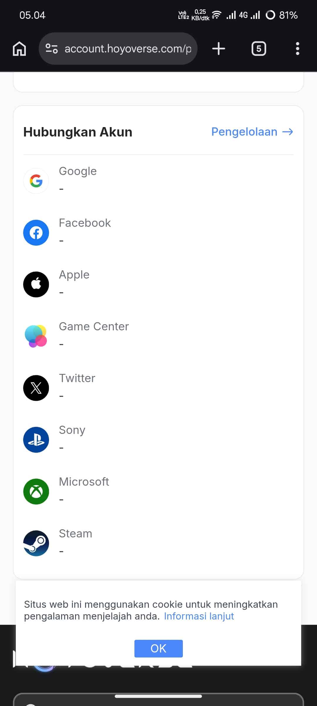 Genshin Impact – mid to end game acc