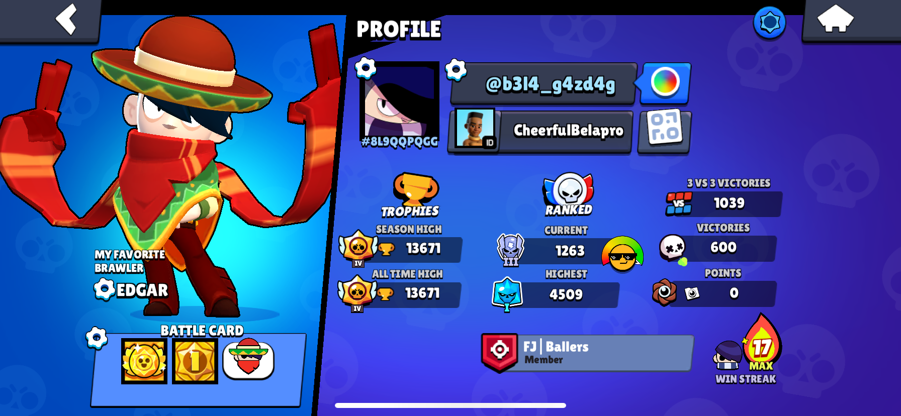 Brawl stars account