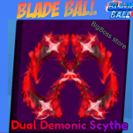 Dual Demonic Scythe - Blade Ball