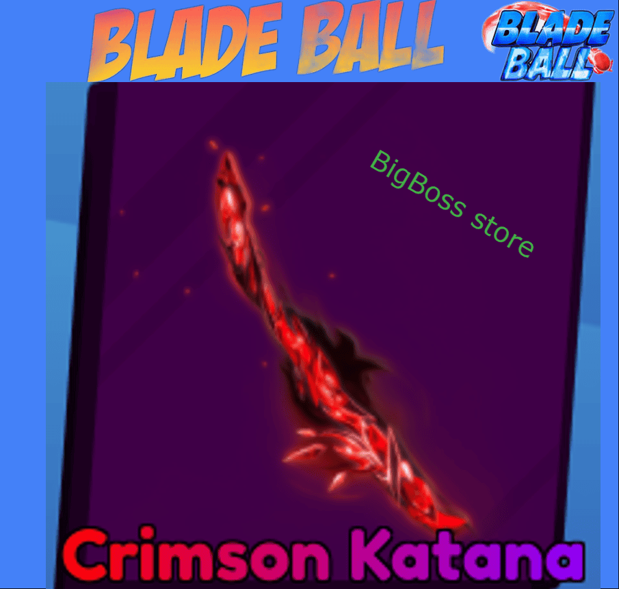 Crimson Katana – Blade ball