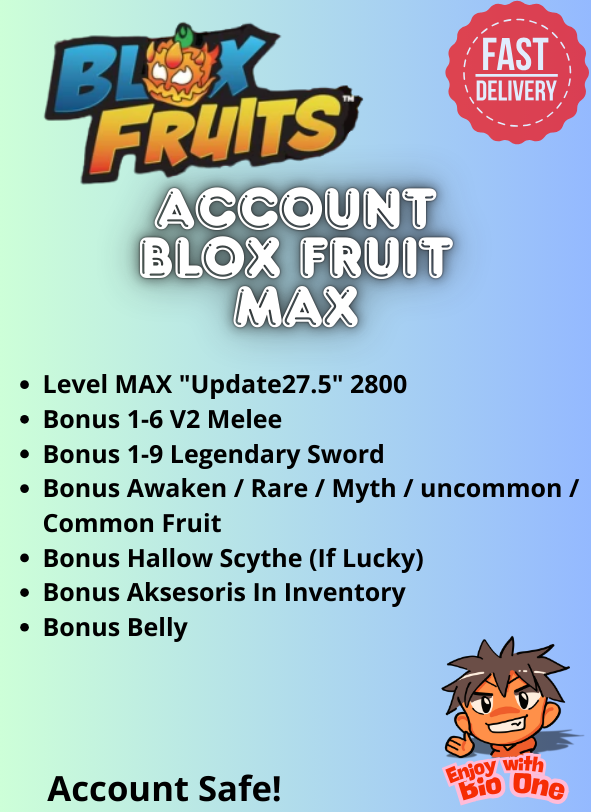 Account | Blox Fruit | Lv Max