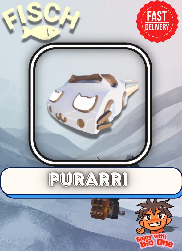 Purrari Boat | Fisch – Roblox | Fast Delivery