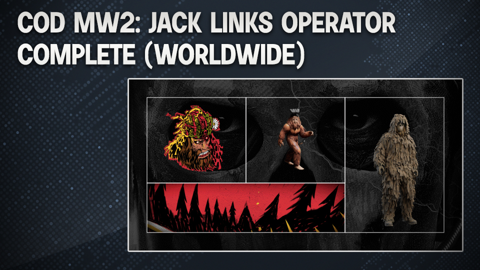 COD MW2: Jack Links Operator Complete Set (Instant Delivery)