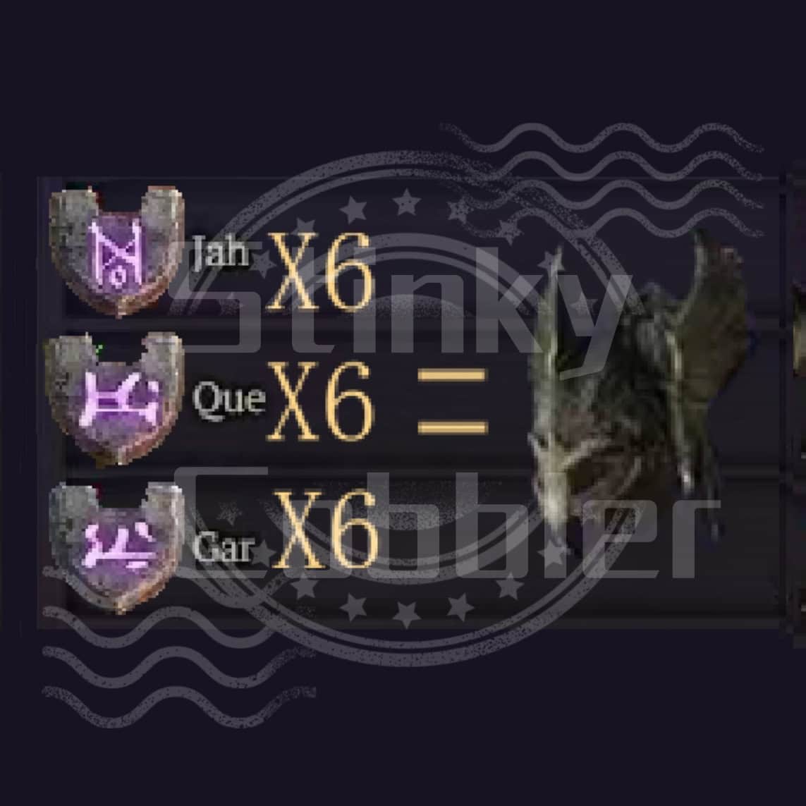 Diablo IV Season 8 Hell’s Inheritance runes JAH*6 QUE*6 GAR *6