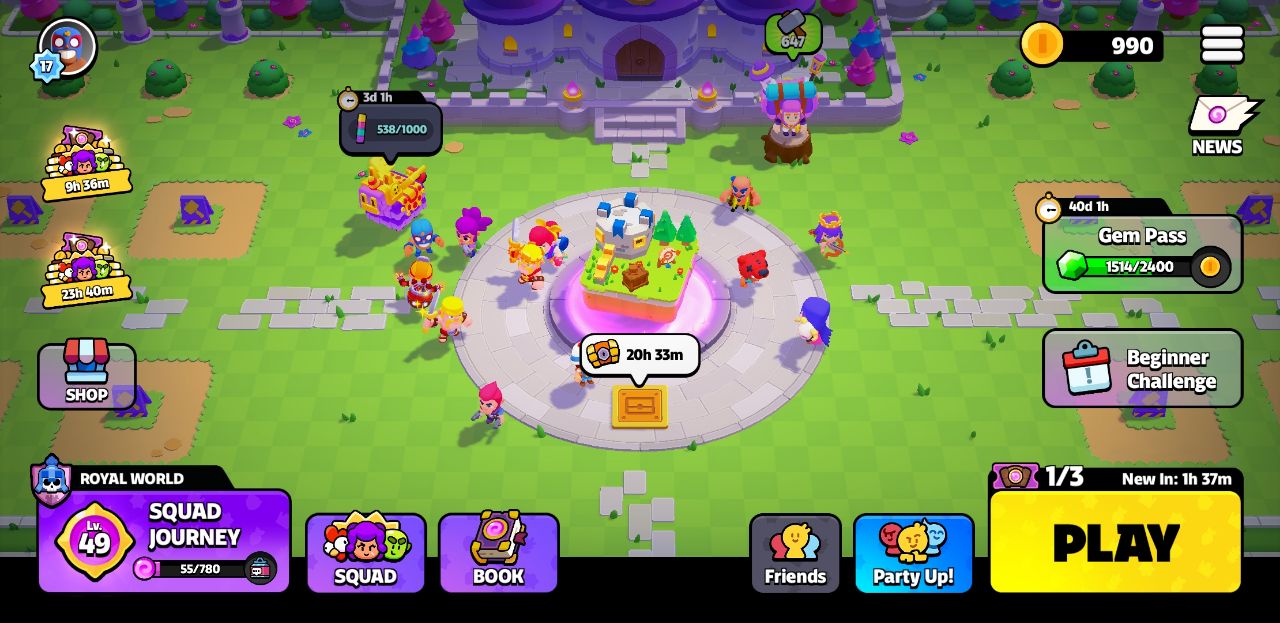 17 XP | LVL 49 SQUAD JOURNEY | 17 SQUADS | 27 EMOTES | 18 BATTLE MODS | 25 MONSTERS | INSTANT DELIVERY