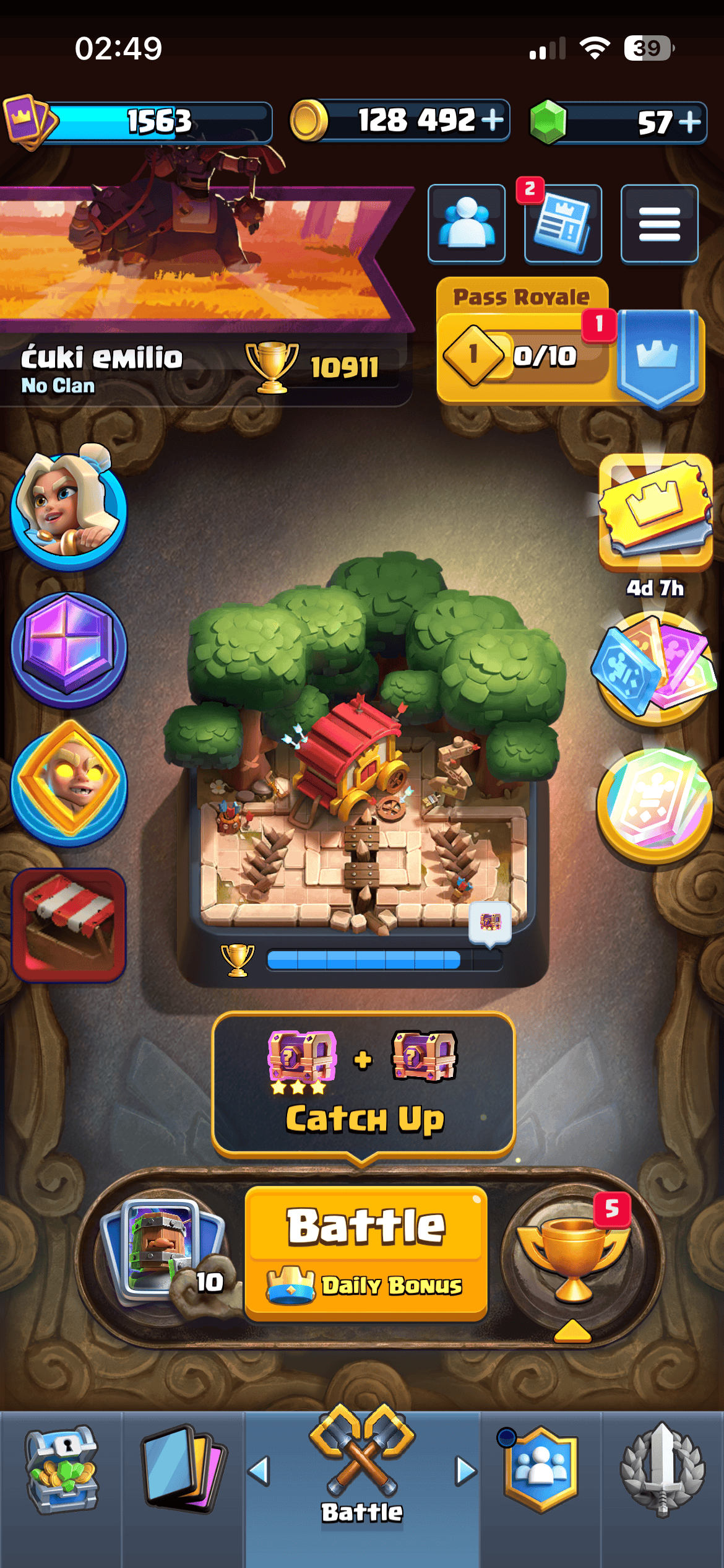 clash royal account