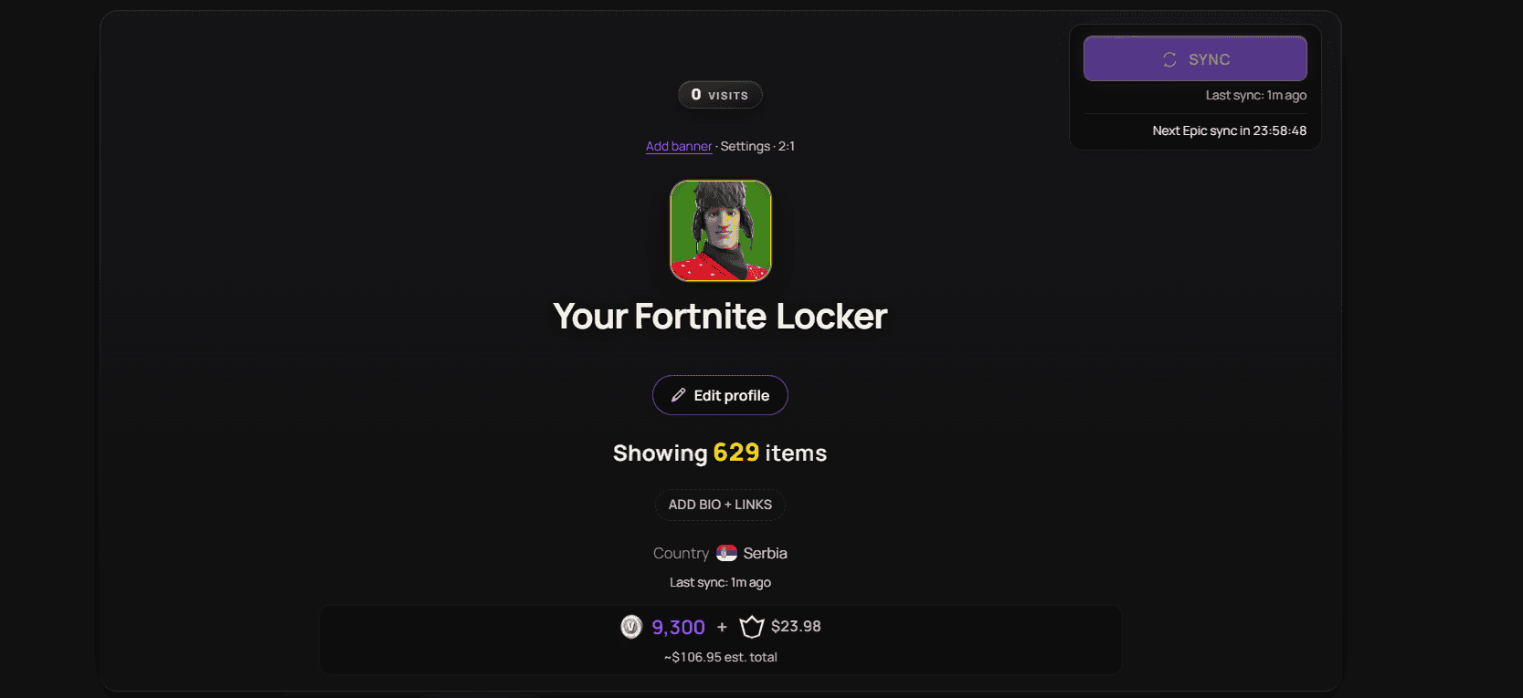 fortnite account