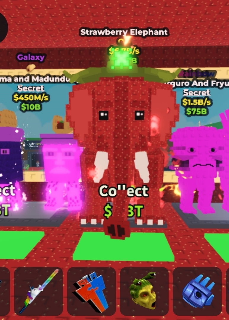 Strawberry elephant 6.7B with strawberry mutation