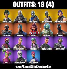 Omega, Royal Knight, Havoc Plus more 18 Skins