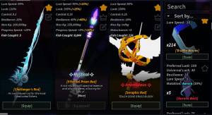 stacked fisch account