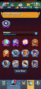 Clash royale account 8500 trophies