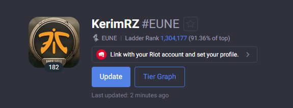 Leauge of Legends account-LVL-182