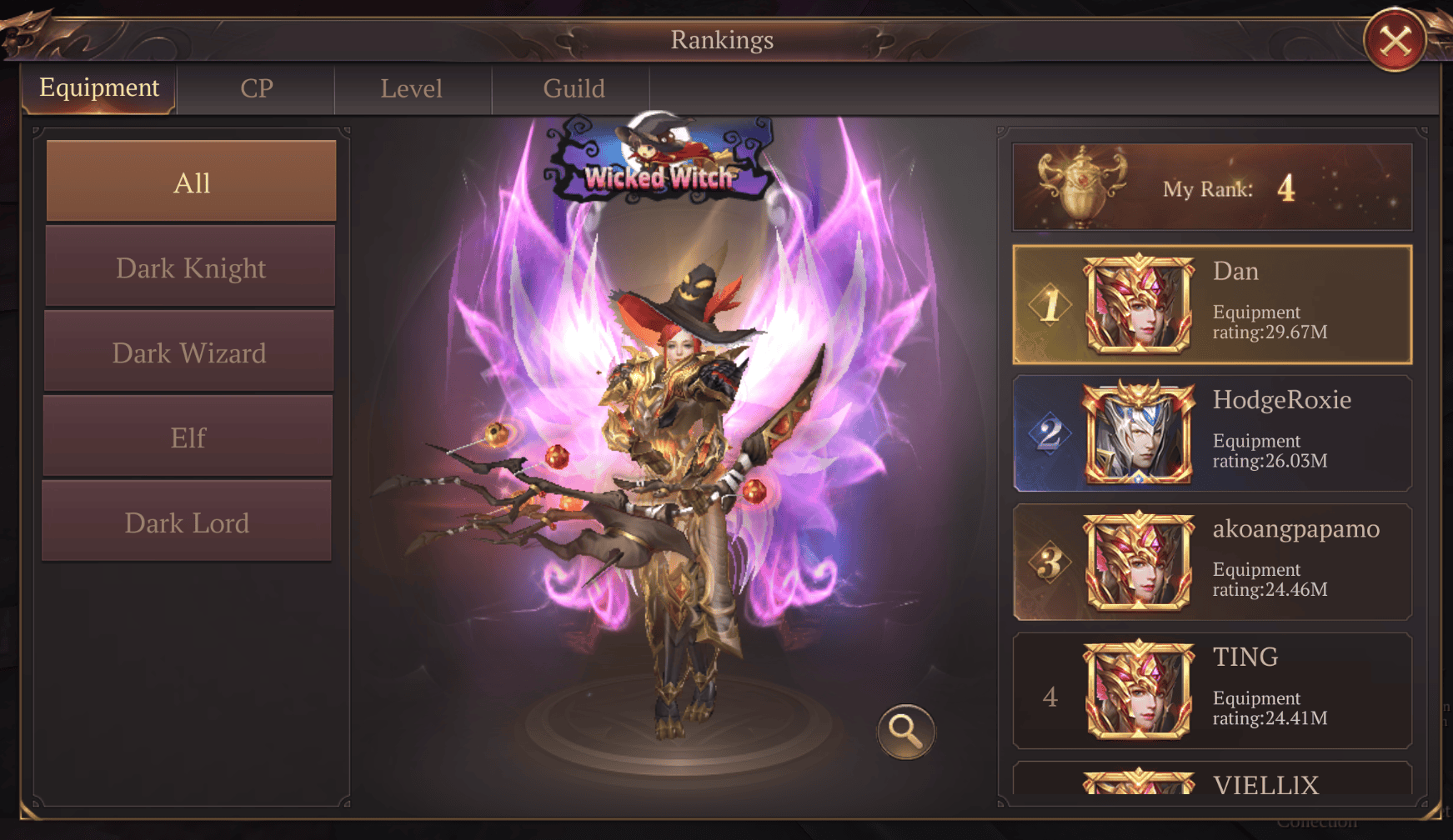 MU: DARK EPOCH ACCOUNT