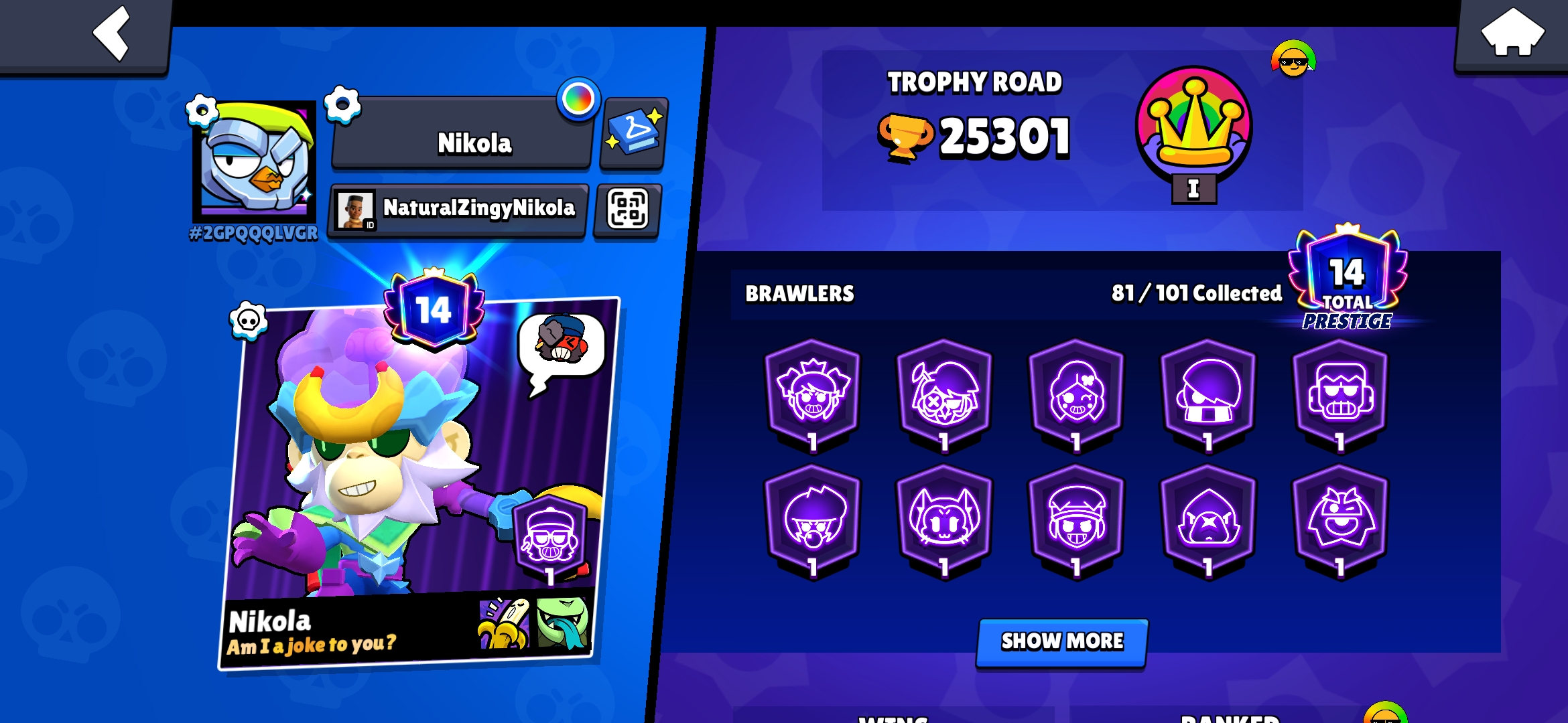 Brawl Stars account