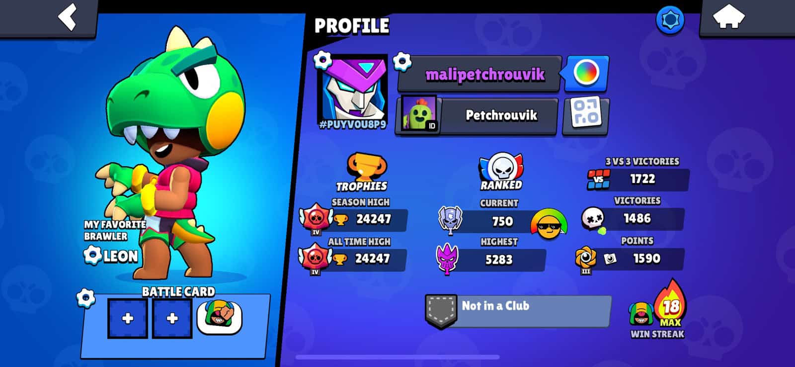 Brawl Stars Acc-24k Trophies