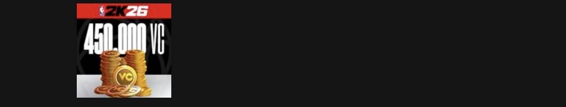 NBA 2K26 450,000 Virtual Currency Pack