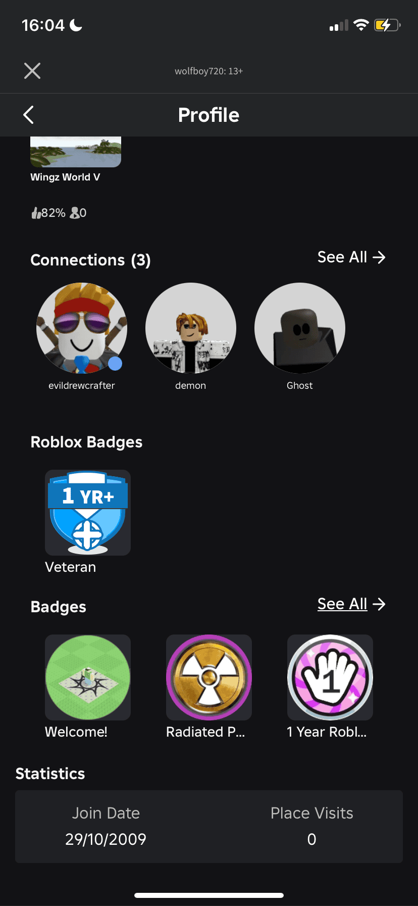 Stacked account over 10k worth of limiteds age 2009