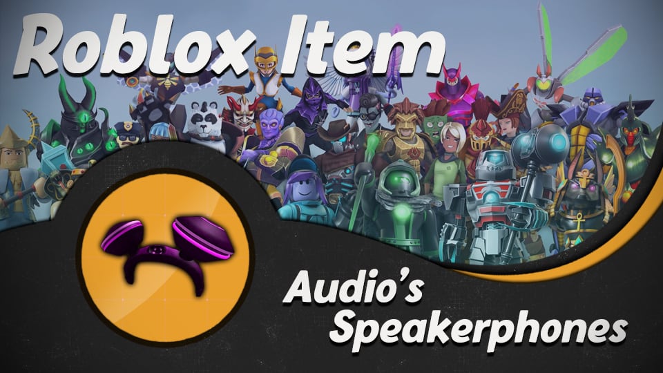 Roblox Virtual Item – Audio’s Speakerphones (Code Sent Instantly)