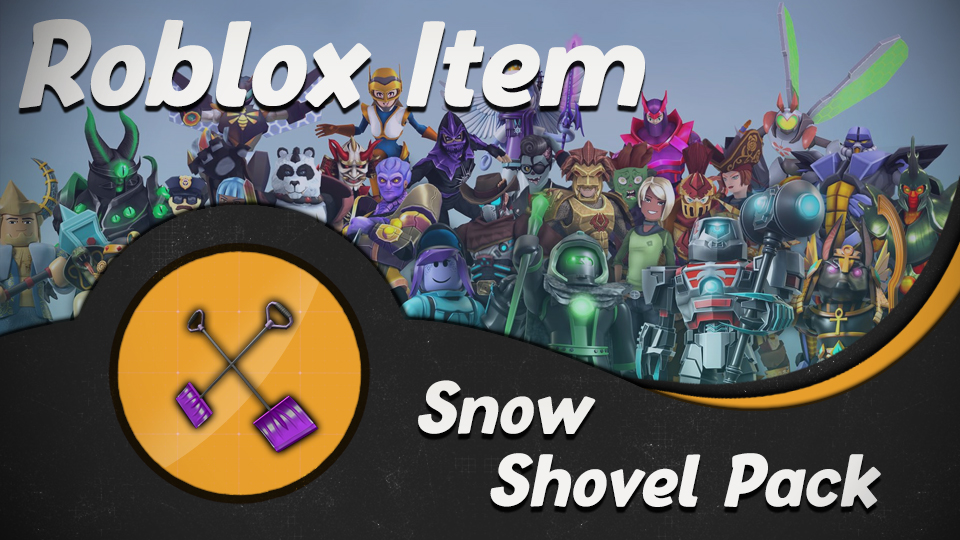 Roblox Virtual Item – Snow Shovel Pack (Code Sent Instantly)