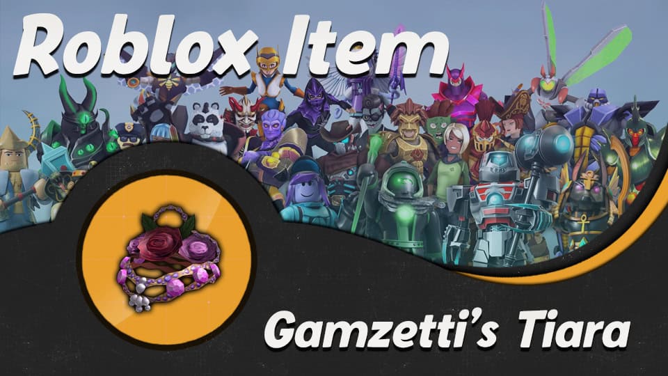 Roblox Virtual Item – Gamzetti’s Tiara (Code Sent Instantly)