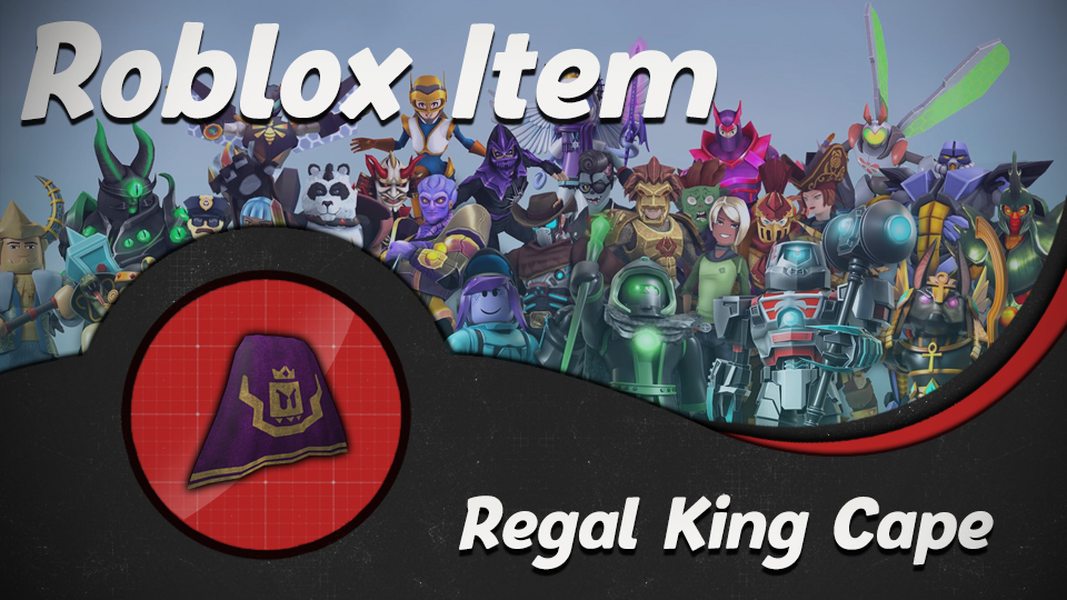 Roblox Virtual Item – Regal King Cape (Code Sent Instantly)