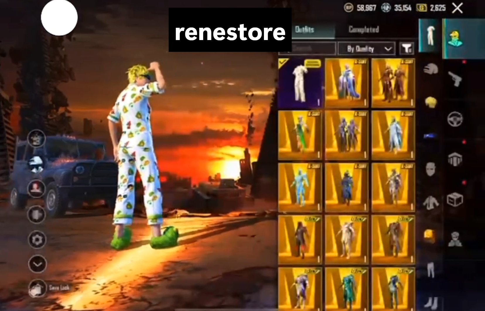 PUBG MOBILE Account 980 Mythic, FULL BAPE + BASKETBALL + RE2 + ALL IN EMOTE + 97.3 COLLECTION + RP TOP 10 + 7 MASTERPIECE + 150 GUN MAX