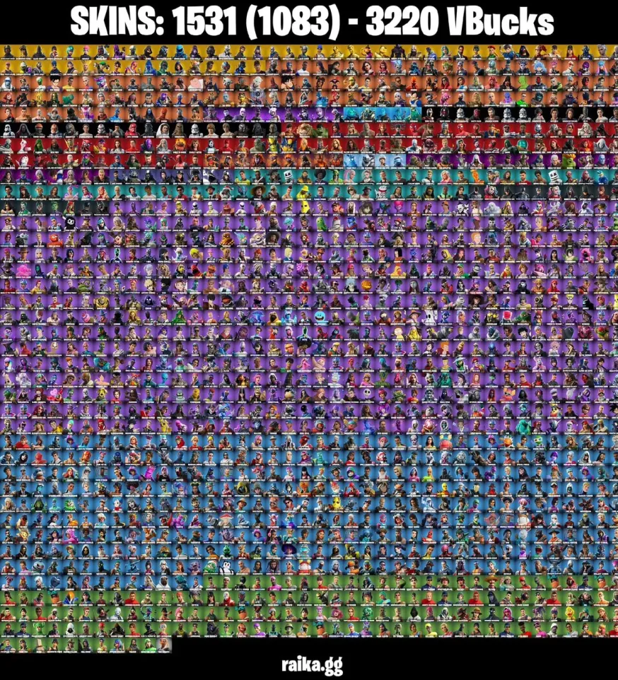 Fortnite Account 1531 Skins Aerial Assault Trooper,Wonder,Black Knight,Wildcat,Sparkle Specialist,Eon,Dark Vortex,Honor Guard