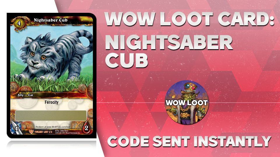 WoW: Nightsaber Cub – Digital Code [Instant]
