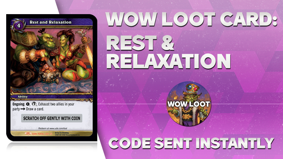 WoW: Rest and Relaxation – Digital Code [Instant]