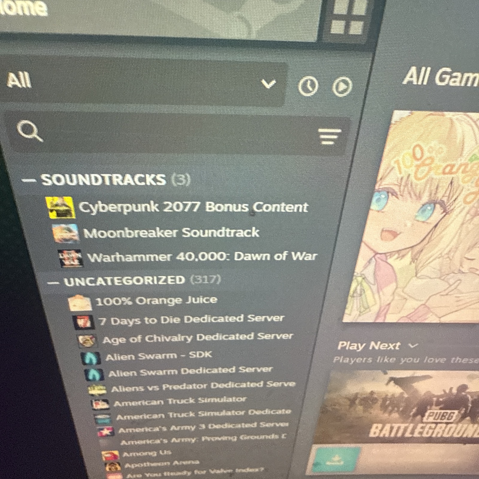 $1721 steam account with good game library