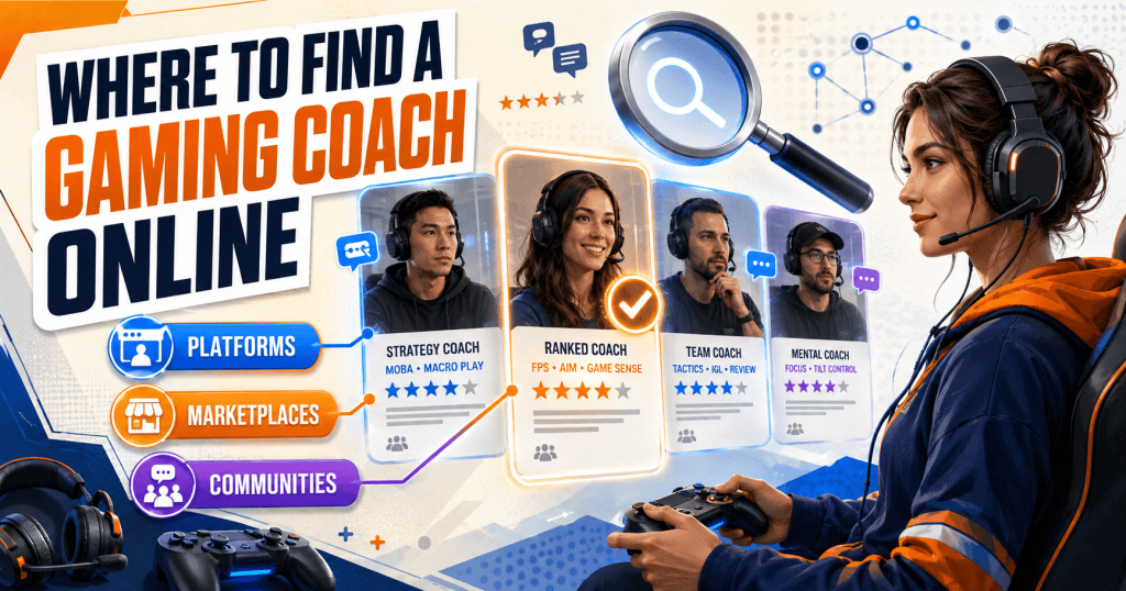Where to Find a Gaming Coach Online – Platforms, Marketplaces and Communities